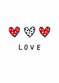 Happy simple heart pattern1.