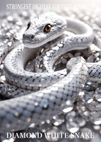 Diamond and white snake 35