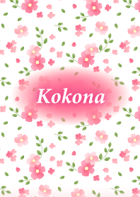 ここな専用♪Flower-pinkピンクの花柄