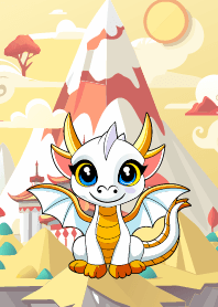 Year of the Dragon - White Dragon.