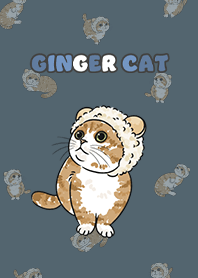 gingercat10 - dark steel blue