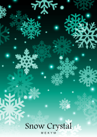 NIGHT SNOW-TURQUOISE GREEN