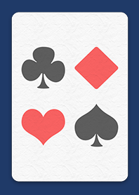 Playing cards Theme chic