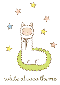 white alpaca theme*