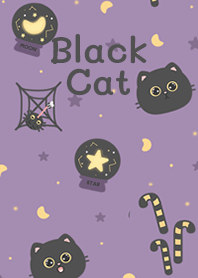 Black cat violet!