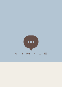 シンプル（beige blue)V.1841