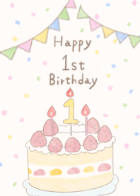 Happy 1st birthday