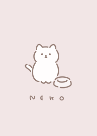 Standby Cat/pink beige.