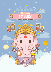 Ganesha x July 17 Birthday