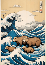 Ukiyo-e - samurai B4f758