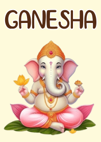 พระพิฆเนศ : ร่ำรวยเงินทอง (สีเหลือง)