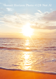 Sunset Horizon Photo #128 Not AI
