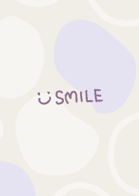 Simple3color Organic Circle Purple4Japan
