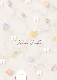 brown Long-tailed tit and fgarden 02_2