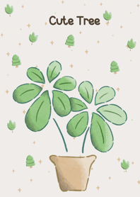 Cute Tree(brown)