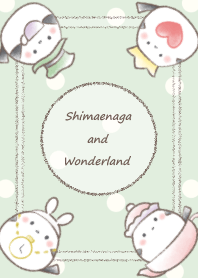Shimaenaga and Wonderland -green- dot