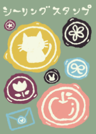 sealing stamp japanese sweets