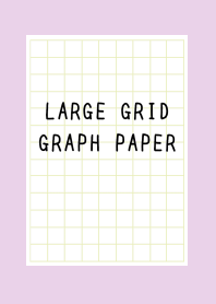 LARGE YEL GR GRID GRAPH PAPER-LIGHT PURj