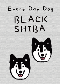 Every Day Dog Black Shiba