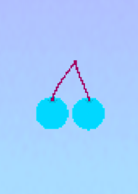 Dot blue cherry