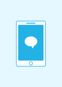 SIMPLE SMARTPHONE[BLUE04]