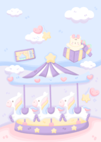 bear in amusement park