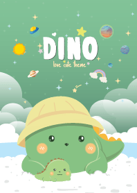 Dinosaur Seaside Galaxy Green