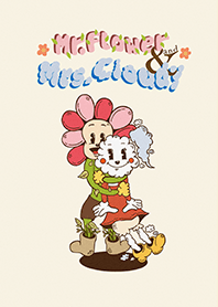Mr.Flower and Mrs.Cloudy