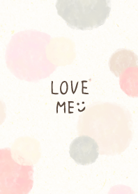 Circle watercolor Pink4 from Japan