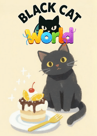 Cute Black Cat World - JP43