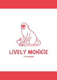 Lively Monkie : 12 Animals