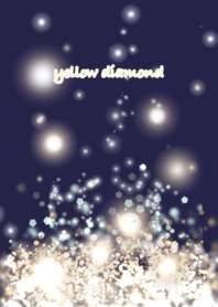 shining yellow diamond