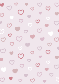 手描きハートの着せ替え