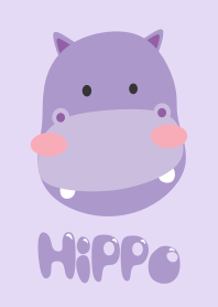 Simple Happy Hippo
