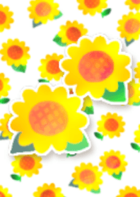 夏のひまわり♥️