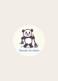 Panda to clean