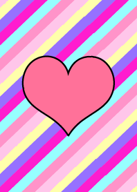 colorful heart again