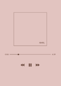 ミュージックプレイヤー #くすみピンク