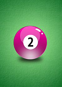 Billiard ball*2*two*February*