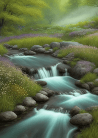 A quiet stream in the forest dAF1f4