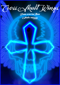 Cross Skull Wings