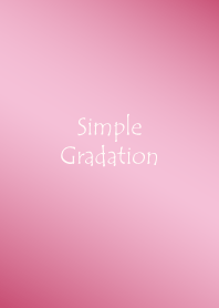 Simple Gradation -METAL PINK-