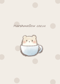 Marshmallow cocoa Hamster -blue- 2