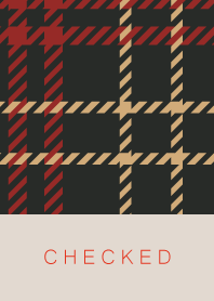 CHECKED RED-BROWN 64