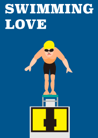 I love swimming! A swimmer