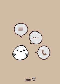 small bird&Simple Shimaenaga rororoko