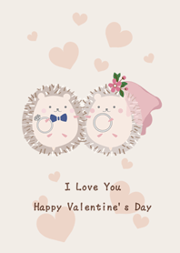 超人気ハリネズミの赤ちゃんバレンタイン