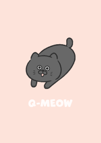 Q-meow5 - peach pink