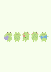可愛青蛙大集合