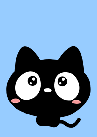 Very cute black cat